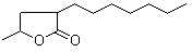 3-Heptyldihydro-5-methyl-2(3H)-furanone molecular structure (CAS 40923-64-6)