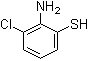 2-Amino-3-chlorobenzenethiol molecular structure (CAS 40925-72-2)