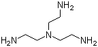 结构式 CAS# 4097-89-6, 三(2-氨基乙基)胺