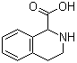 结构式 CAS# 41034-52-0, DL-1,2,3,4-四氢异喹啉-1-羧酸