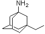 1-Amino-3-ethyladamantane molecular structure (CAS 41100-45-2)