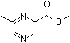 结构式 CAS# 41110-38-7, 6-甲基-2-吡嗪甲酸甲酯