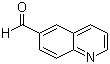 结构式 CAS# 4113-04-6, 喹啉-6-甲醛; 6-喹啉甲醛