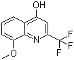 structure of CAS# 41192-84-1, 8-Methoxy-2-trifluoromethylquinolin-4-ol