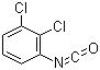 structure of CAS# 41195-90-8, 2,3-Dichlorophenyl isocyanate;1,2-Dichloro-3-isocyanatobenzene
