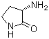 structure of CAS# 4128-00-1, (3S)-3-Amino-2-pyrrolidinone;(S)-3-Amino-2-pyrrolidinone; L-3-Amino-pyrrolidinone; (3S)-3-Amino-2-pyrrolidinone; L-3-Amino-2-pyrrolidone; S-3-Amino-2-pyrrolidinone