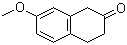 7-Methoxy-2-tetralone molecular structure (CAS 4133-34-0)