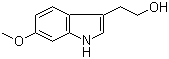 6-甲氧基-1H-吲哚-3-乙醇分子结构 (CAS 41340-31-2)