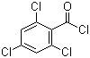 2,4,6-Trichlorobenzoyl chloride molecular structure (CAS 4136-95-2)