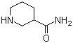 Piperidine-3-carboxamide molecular structure (CAS 4138-26-5)