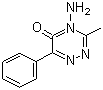 苯嗪草酮分子结构 (CAS 41394-05-2)