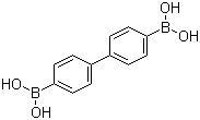 structure of CAS# 4151-80-8, 4,4'-Biphenyldiboronic acid;4,4'-Biphenylenediboronic acid