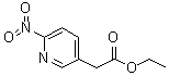 structure of CAS# 415912-99-1, 6-Nitro-3-pyridineacetic acid ethyl ester;Ethyl (6-nitro-3-pyridinyl)acetate; Ethyl 2-(6-nitropyridin-3-yl)acetate