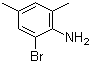 structure of CAS# 41825-73-4, 2-Bromo-4,6-dimethylbenzenamine;6-Bromo-2,4-xylidine; 2-Bromo-4,6-dimethylaniline; 6-Bromo-2,4-xylidine