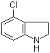 structure of CAS# 41910-64-9, 4-Chloroindoline;4-Chloro-2,3-dihydro-1H-indole