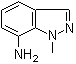 structure of CAS# 41926-06-1, 7-Amino-1-methylindazole;1-Methyl-1H-indazol-7-ylamine
