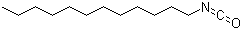 Dodecyl isocyanate molecular structure (CAS 4202-38-4)