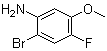 structure of CAS# 420786-92-1, 2-Bromo-4-fluoro-5-(methyloxy)aniline;6-Bromo-4-fluoro-3-methoxyaniline