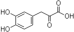 structure of CAS# 4228-66-4, 3,4-Dihydroxyphenylpyruvic acid;3-(3,4-Dihydroxyphenyl)pyruvic acid