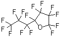 2,2,3,3,4,4,5-Heptafluoro-5-(heptafluoropropyl)tetrahydrofuran molecular structure (CAS 423-22-3)