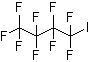 结构式 CAS# 423-39-2, 全氟碘代丁烷; 九氟-4-碘代丁烷
