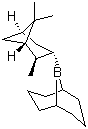structure of CAS# 42371-63-1, S-Alpine-Borane;(S)-B-Isopinocampheyl-9-borabicyclo[3.3.1]-nonane