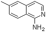结构式 CAS# 42398-74-3, 1-氨基-6-甲基异喹啉