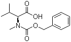 Cbz-N-methyl-L-valine molecular structure (CAS 42417-65-2)