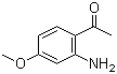 结构式 CAS# 42465-53-2, 2'-氨基-4'-甲氧基苯乙酮