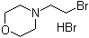 structure of CAS# 42802-94-8, 4-(2-Bromoethyl)morpholine hydrobromide;beta-Morpholinoethyl bromide hydrobromide