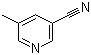 structure of CAS# 42885-14-3, 5-Methylnicotinonitrile;5-Methylpyridine-3-carbonitrile; 3-Cyano-5-methylpyridine
