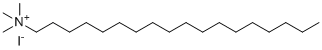 structure of CAS# 4292-25-5, N,N,N-Trimethyloctadecan-1-aminium iodide;N,N,N-Trimethyl-1-octadecanaminium iodide