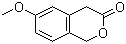 1,4-Dihydro-6-methoxy-3H-2-benzopyran-3-one molecular structure (CAS 43088-72-8)