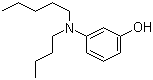 structure of CAS# 43141-69-1, 3-(Dibutylamino)phenol;N,N-Di-n-butyl-3-aminophenol
