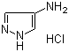 结构式 CAS# 4331-28-6, 4-氨基吡唑盐酸盐