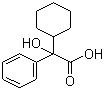2-环己基-2-羟基苯乙酸分子结构 (CAS 4335-77-7)