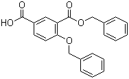 4-(Phenylmethoxy)-1,3-benzenedicarboxylic acid 3-(phenylmethyl) ester molecular structure (CAS 433736-14-2)