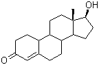 结构式 CAS# 434-22-0, 诺龙