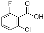 2-Chloro-6-fluorobenzoic acid molecular structure (CAS 434-75-3)