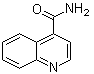 structure of CAS# 4363-95-5, 4-Quinolinecarboxamide;Cinchoninamide