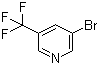 structure of CAS# 436799-33-6, 3-Bromo-5-(trifluoromethyl)pyridine