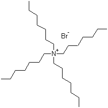 structure of CAS# 4368-51-8, Tetraheptylammonium bromide