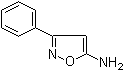 structure of CAS# 4369-55-5, 3-Phenyl-5-isoxazolamine;3-Phenylisoxazol-5-ylamine; 5-Amino-3-phenylisoxazole; NSC 93157