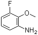 结构式 CAS# 437-83-2, 3-氟-2-甲氧基苯胺