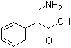 structure of CAS# 4370-95-0, 3-Amino-2-phenylpropanoic acid