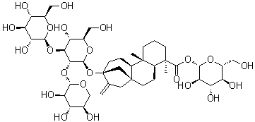 Rebaudioside F molecular structure (CAS 438045-89-7)