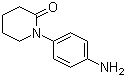 structure of CAS# 438056-68-9, 1-(4-Aminophenyl)-2-piperidinone;1-(4-Aminophenyl)piperidin-2-one