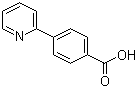 structure of CAS# 4385-62-0, 4-(2-Pyridyl)benzoic acid