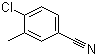structure of CAS# 4387-31-9, 4-Chloro-3-methylbenzonitrile