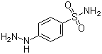 结构式 CAS# 4392-54-5, 4-肼基苯磺酰胺; 4-磺酰胺基苯肼